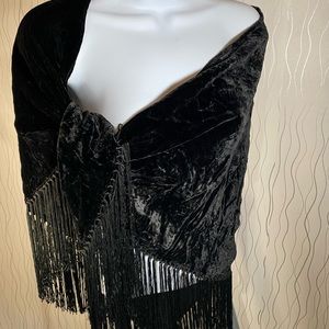 Elegant Black soft shawl